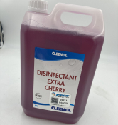 DISINFECTANT EXTRA CHERRY 5LTR CLEENOL