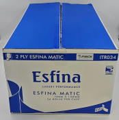 TOILET ROLL MAXMATIC 2PLY WHITE CS 36  (ITR034)