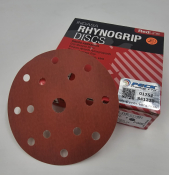 SANDING DISC VELCRO 150mm1500G REDLINE