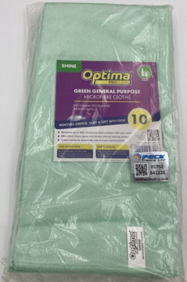 MICROFIBRE CLOTH GREEN (10)