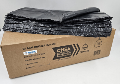BIN LINER - BLACK 18X29X39 HEAVY