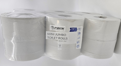 MINI JUMBO - 2.1/4Inch WHITE 2PLY 150MTR