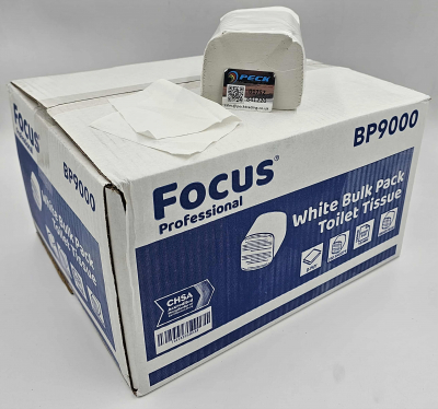 TOILET TISSUE - PECK BULK PACK PURE 2PLY    'PTP250'