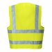 HI VIS VEST SATIN YELLOW EN471 CLASS 2:2